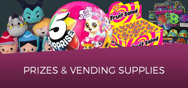 Prizes and Vending Supplies